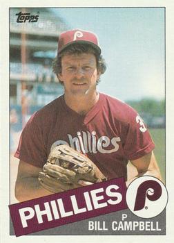 1985 Topps Baseball Cards      209     Bill Campbell